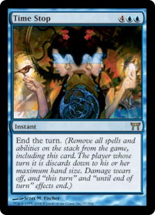 Time Stop - Magic: The Gathering - CHK Near Mint Inglés