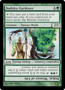 Budoka Gardener - Magic: The Gathering - CHK Near Mint Inglés
