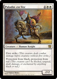 Paladin en-Vec - Magic: The Gathering - 9ED Near Mint Inglés