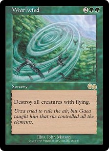 Whirlwind - Magic: The Gathering - USG Near Mint Japonés