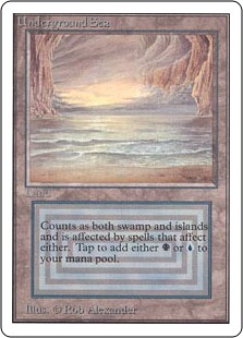Underground Sea - Magic: The Gathering - 2ED Near Mint Inglés