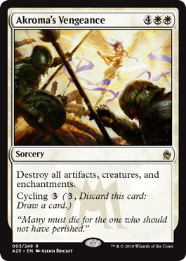 Akroma's Vengeance - Magic: The Gathering - A25 Near Mint Inglés