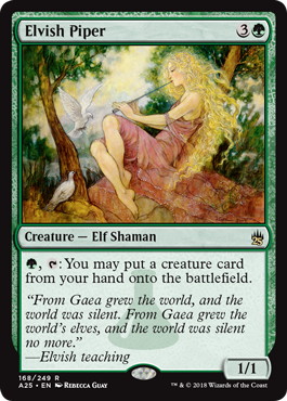 Elvish Piper - Magic: The Gathering - A25 Near Mint Inglés