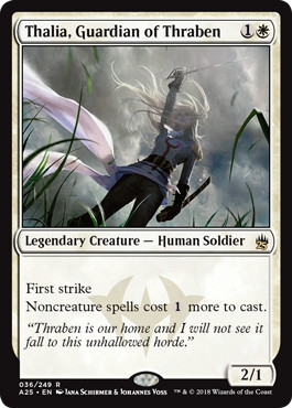 Thalia, Guardian of Thraben - Magic: The Gathering - A25 Near Mint Inglés