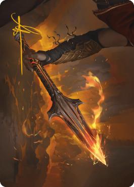 【Art Card】The Spear of Leonidas - Magic: The Gathering - ACR Near Mint Japonés