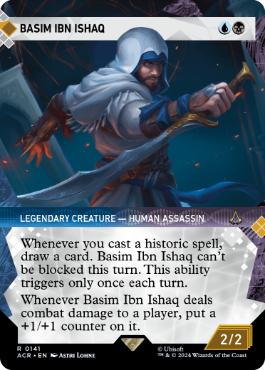 Basim Ibn Ishaq - Magic: The Gathering - ACR-BF Near Mint Inglés