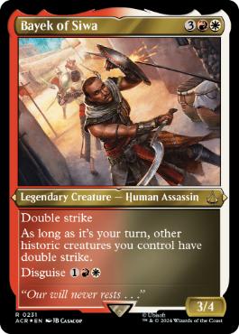 Bayek of Siwa - Magic: The Gathering - ACR-BF Near Mint Inglés