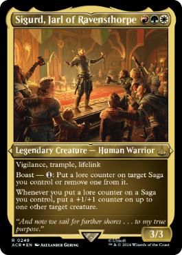 Sigurd, Jarl of Ravensthorpe - Magic: The Gathering - ACR-BF Near Mint Inglés