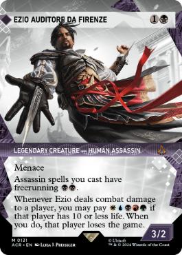 Ezio Auditore da Firenze - Magic: The Gathering - ACR-BF Near Mint Inglés
