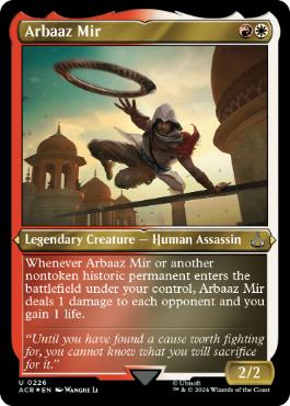 Arbaaz Mir - Magic: The Gathering - ACR-BF Near Mint Inglés