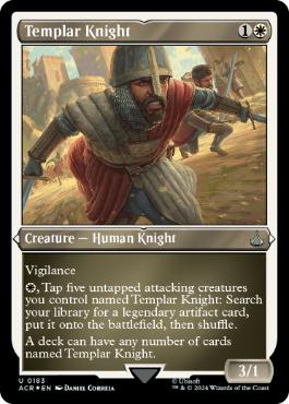 Templar Knight - Magic: The Gathering - ACR-BF Near Mint Inglés