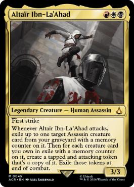 Altaïr Ibn-La'Ahad - Magic: The Gathering - ACR Near Mint Inglés