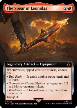 The Spear of Leonidas - Magic: The Gathering - ACR-BF Near Mint Inglés