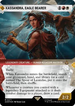 Kassandra, Eagle Bearer - Magic: The Gathering - ACR-BF Near Mint Inglés