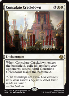 Consulate Crackdown - Magic: The Gathering - AER-PRE Near Mint Inglés
