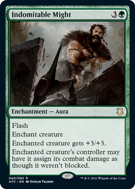 Indomitable Might - Magic: The Gathering - AFC Near Mint Inglés