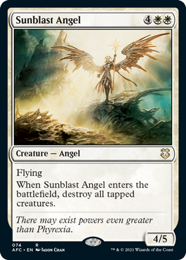Sunblast Angel - Magic: The Gathering - AFC Near Mint Inglés