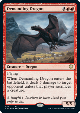 Demanding Dragon - Vista detallada 1 de Magic México | Hydra