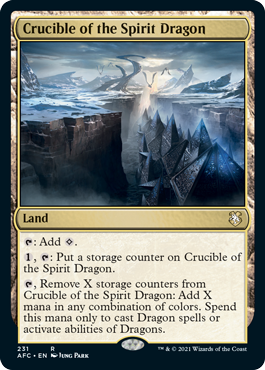 Crucible of the Spirit Dragon - Magic: The Gathering - AFC Near Mint Inglés