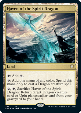 Haven of the Spirit Dragon - Magic: The Gathering - AFC Near Mint Inglés