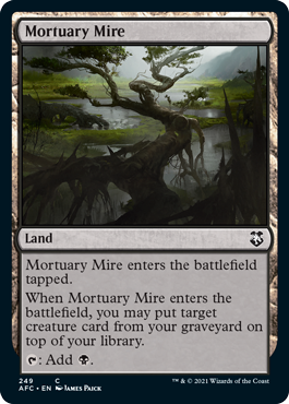 Mortuary Mire - Magic: The Gathering - AFC Near Mint Inglés