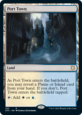 Port Town - Magic: The Gathering - AFC Near Mint Inglés