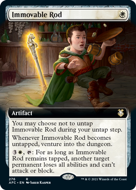 Immovable Rod - Magic: The Gathering - AFC-BF Near Mint Inglés
