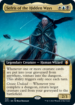 Sefris of the Hidden Ways - Magic: The Gathering - AFC-BF Near Mint Inglés