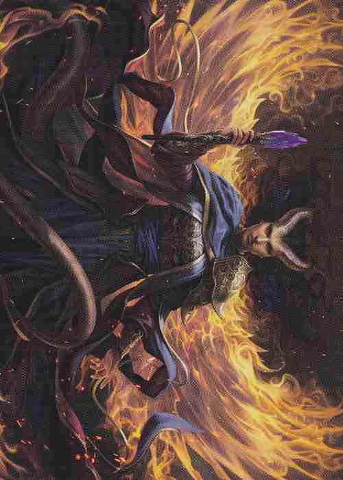 【Art Card】Farideh, Devil's Chosen - Magic: The Gathering - AFR Near Mint Japonés