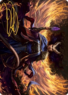 【Art Card】Farideh, Devil's Chosen - Magic: The Gathering - AFR Near Mint Japonés