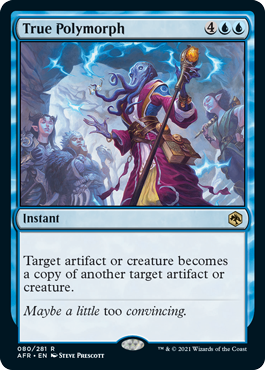 True Polymorph - Magic: The Gathering - AFR Near Mint Inglés