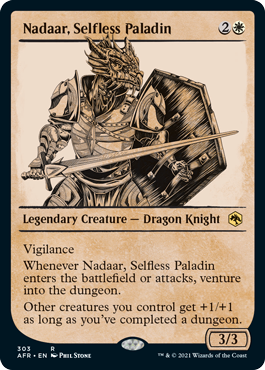 Nadaar, Selfless Paladin - Magic: The Gathering - AFR-BF Near Mint Inglés