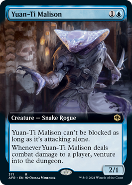 Yuan-Ti Malison - Magic: The Gathering - AFR-BF Near Mint Inglés
