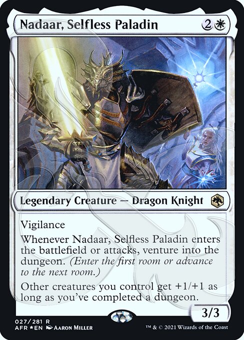 Nadaar, Selfless Paladin - Magic: The Gathering - Ampersand PROMOS Near Mint Inglés