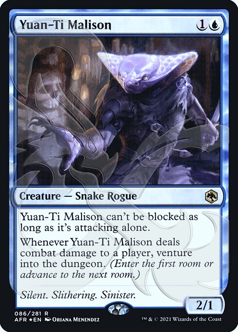 Yuan-Ti Malison - Magic: The Gathering - Ampersand PROMOS Near Mint Inglés
