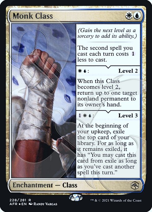 Monk Class - Magic: The Gathering - Ampersand PROMOS Near Mint Inglés