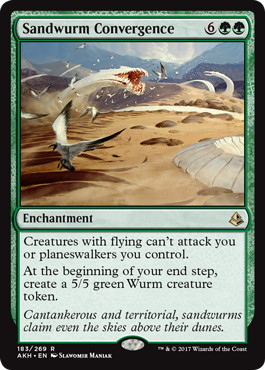 Sandwurm Convergence - Magic: The Gathering - AKH Near Mint Inglés