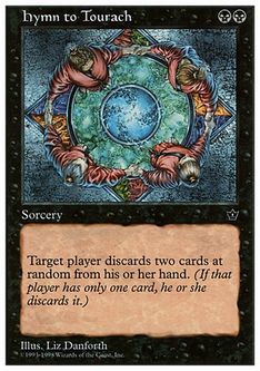 Hymn to Tourach - Magic: The Gathering - ATH Near Mint Inglés