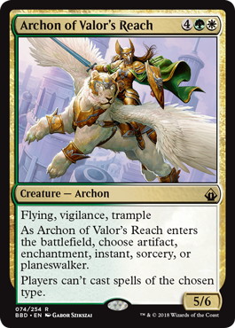 Archon of Valor's Reach - Vista detallada 1 de Magic México | Hydra