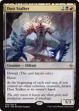 Dust Stalker - Magic: The Gathering - BFZ Moderadamente Jugada Español