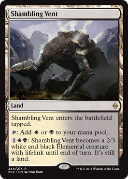 Shambling Vent - Magic: The Gathering - BFZ Near Mint Inglés