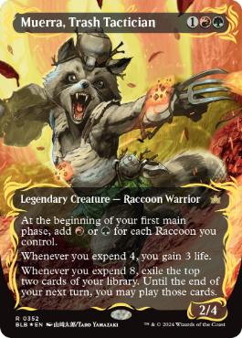 Muerra, Trash Tactician - Magic: The Gathering - BLB-BF Near Mint Inglés