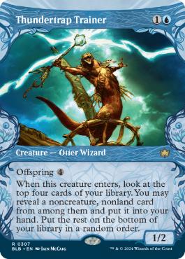 Thundertrap Trainer - Magic: The Gathering - BLB-BF Near Mint Inglés