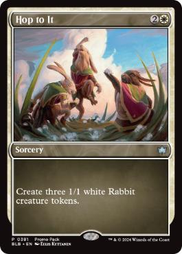Hop to It - Magic: The Gathering - BLB-P Near Mint Inglés