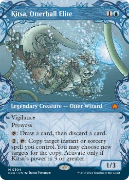 Kitsa, Otterball Elite - Magic: The Gathering - BLB-BF Near Mint Inglés