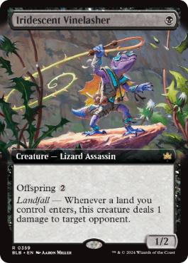 Iridescent Vinelasher - Magic: The Gathering - BLB-BF Near Mint Inglés