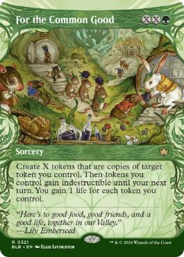 For the Common Good - Magic: The Gathering - BLB-BF Near Mint Inglés