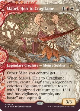 Mabel, Heir to Cragflame - Vista detallada 1 de Magic México | Hydra