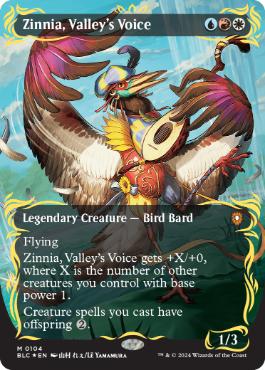 Zinnia, Valley's Voice - Magic: The Gathering - BLC Near Mint Inglés
