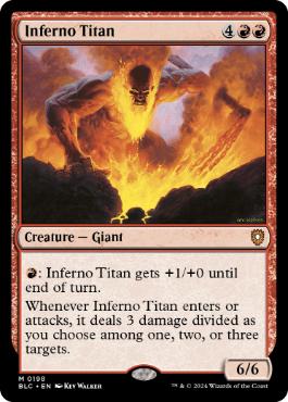 Inferno Titan - Magic: The Gathering - BLC Near Mint Inglés
